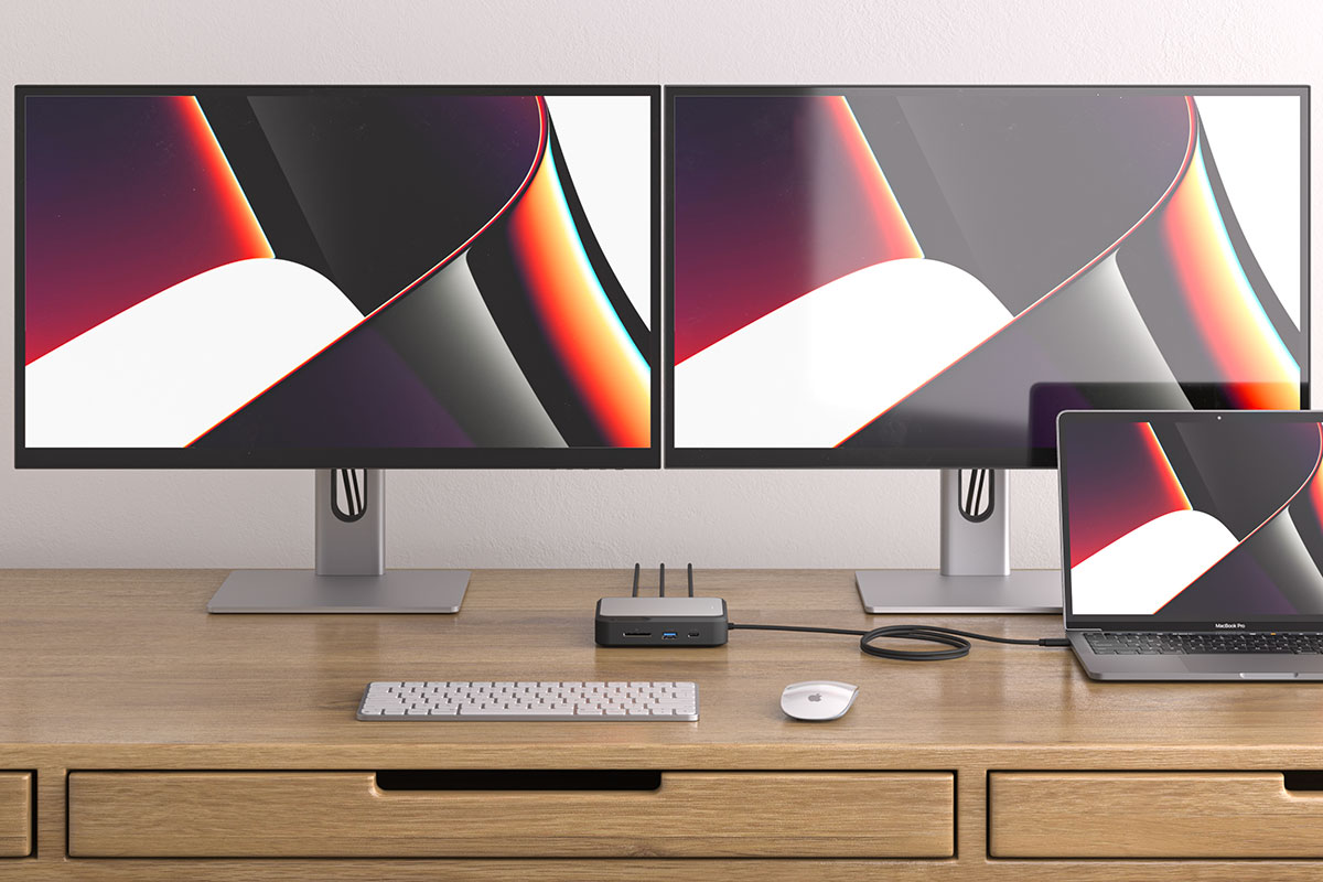 Alogic Dual 4K Universal Compact Docking Station &ndash; two 4K displays at 60Hz