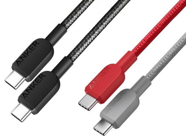 Anker 310 USB-C to USB-C Cable &ndash; Best budget USB-C charging cable for iPhone and iPad