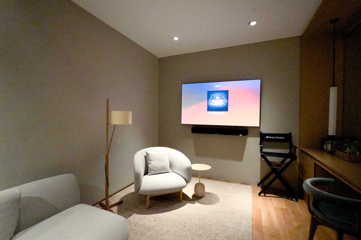 Apple Music lounge