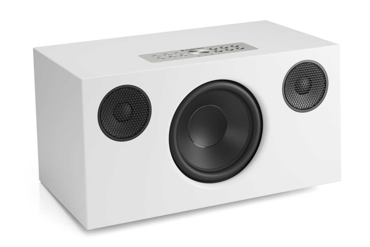 Photo of speaker with front grille removed
