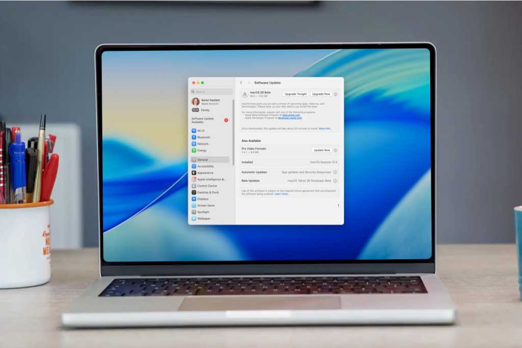 Download macOS Tahoe beta