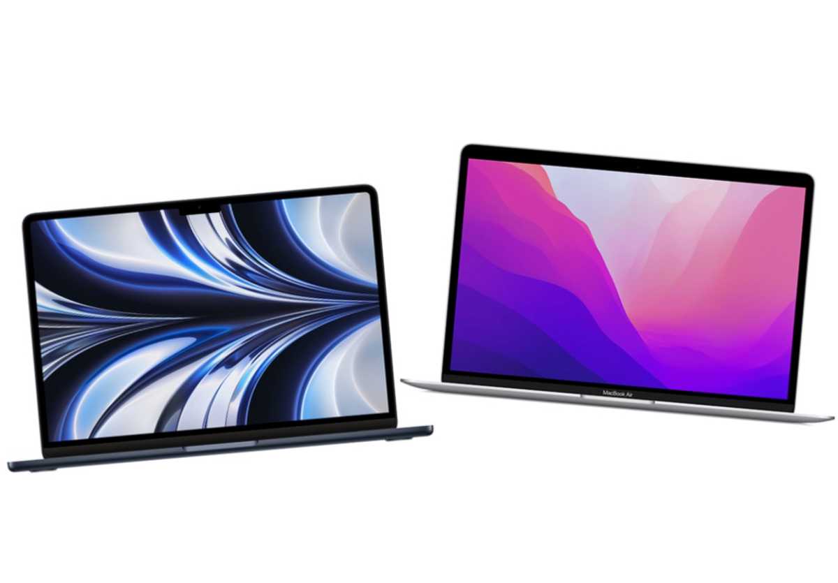 M2 and M1 MacBook Air