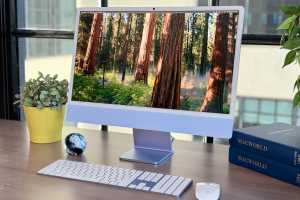 The 24-inch iMac once had a front Apple logo. Here's what it would have looked like