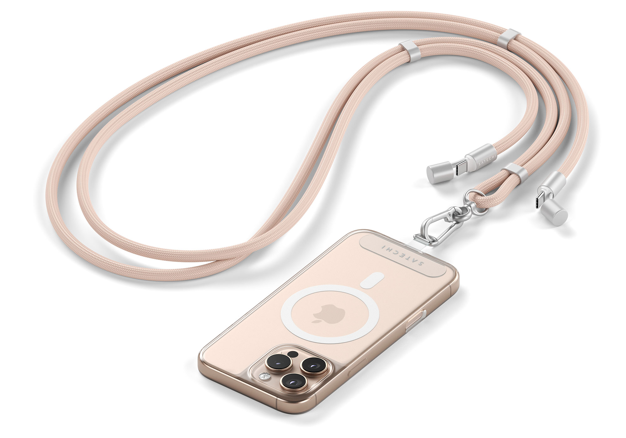 Satechi OntheGo USB-C Lanyard Cable &ndash; Best single MacBook/iPad/Watch/AirPods cable