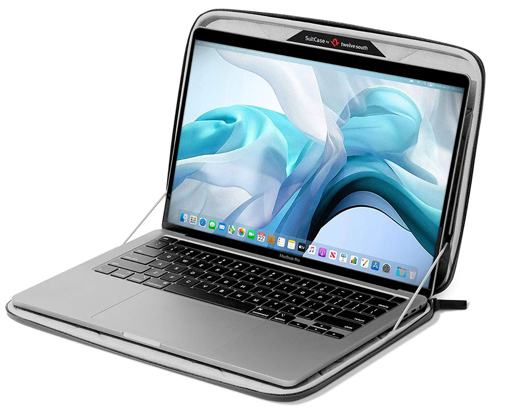 Twelve South SuitCase for MacBook &ndash; Hard shell, carry-on fabric hybrid